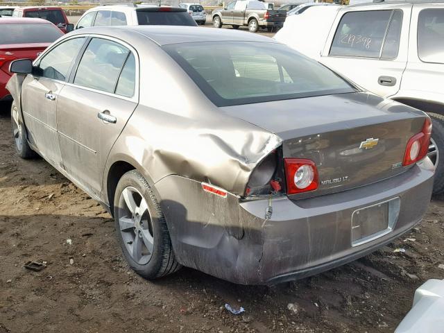 1G1ZC5EU7BF221885 - 2011 CHEVROLET MALIBU 1LT 棕色 照片 3