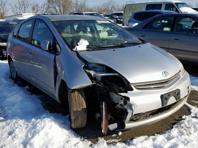 JTDKB20U683392705 - 2008 TOYOTA PRIUS SILVER photo 1