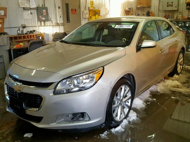 1G11F5SL3FF315638 - 2015 CHEVROLET MALIBU LTZ TAN photo 2