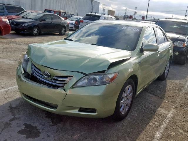 JTNBB46KX73002510 - 2007 TOYOTA CAMRY NEW GREEN photo 2