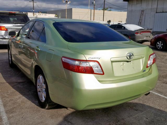 JTNBB46KX73002510 - 2007 TOYOTA CAMRY NEW GREEN photo 3