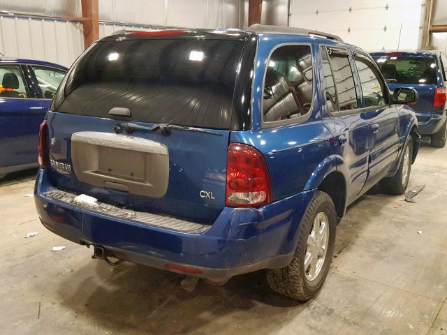 5GAET13M752282538 - 2005 BUICK RAINIER CX BLUE photo 4