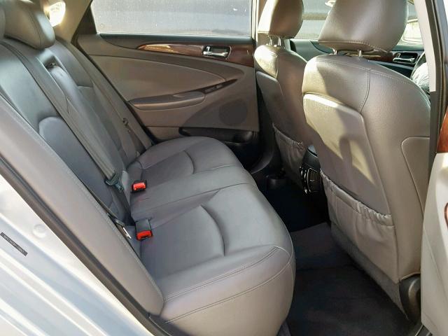 5NPEC4AC9DH708883 - 2013 HYUNDAI SONATA SE BLUE photo 6