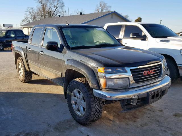 1GTH6MFE3C8115452 - 2012 GMC CANYON SLE BLACK photo 1