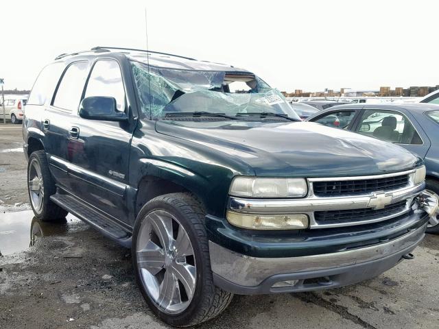 1GNEK13T72J176320 - 2002 CHEVROLET TAHOE K150 GREEN photo 1