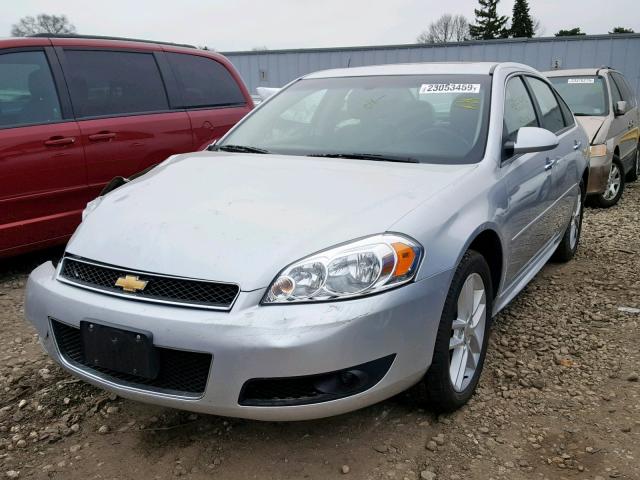 2G1WC5E31E1132934 - 2014 CHEVROLET IMPALA LIM SILVER photo 2