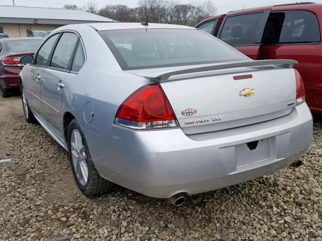 2G1WC5E31E1132934 - 2014 CHEVROLET IMPALA LIM SILVER photo 3