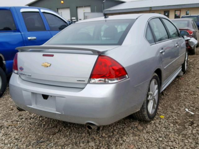 2G1WC5E31E1132934 - 2014 CHEVROLET IMPALA LIM SILVER photo 4