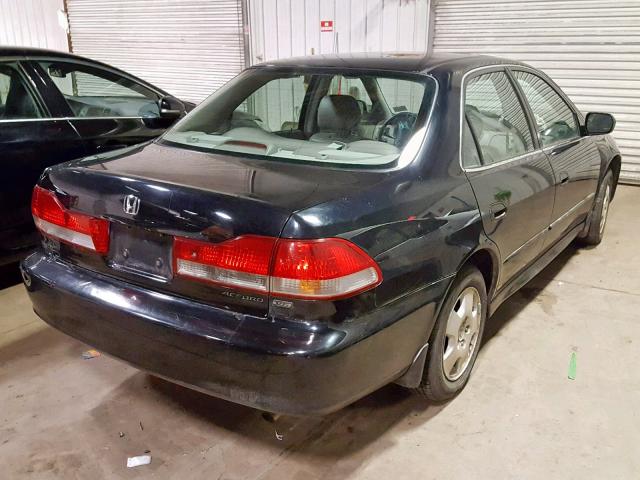 1HGCG16542A032689 - 2002 HONDA ACCORD EX BLACK photo 4