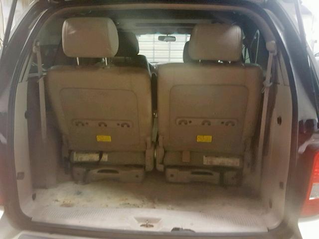 KNDUP131146555906 - 2004 KIA SEDONA EX GREEN photo 9