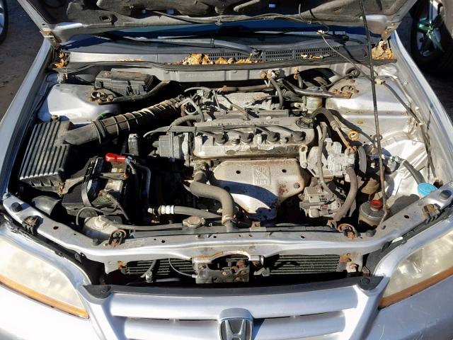 1HGCF86661A036858 - 2001 HONDA ACCORD VAL GRAY photo 7