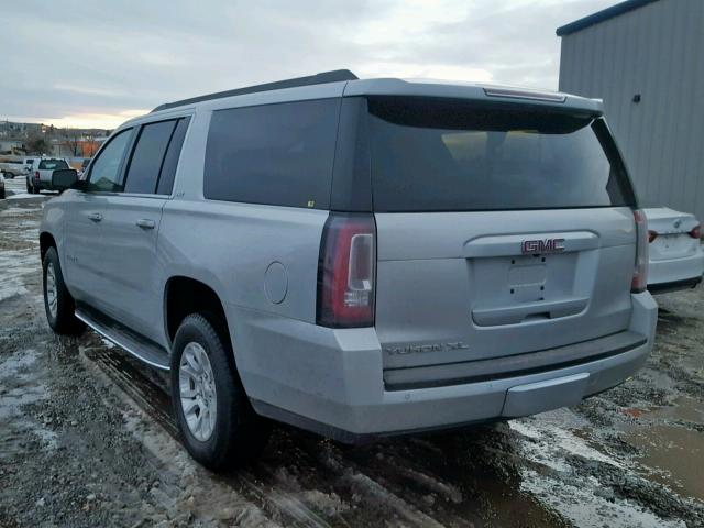 1GKS2GKCXJR181953 - 2018 GMC YUKON XL K SILVER photo 3