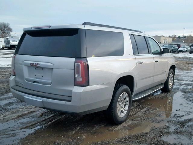 1GKS2GKCXJR181953 - 2018 GMC YUKON XL K SILVER photo 4