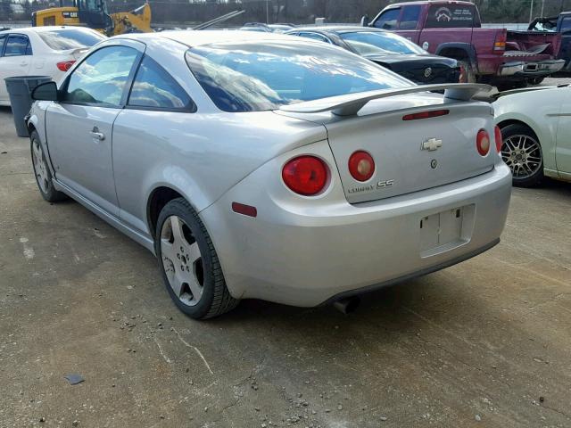 1G1AM15B277174526 - 2007 CHEVROLET COBALT SS SILVER photo 3