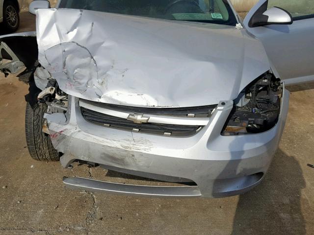 1G1AM15B277174526 - 2007 CHEVROLET COBALT SS SILVER photo 7