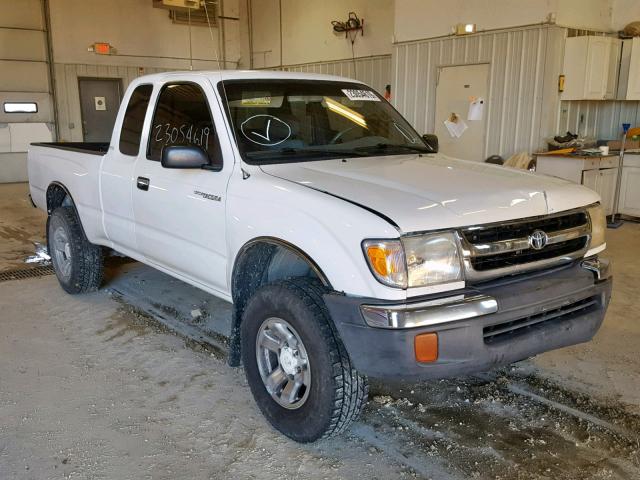 4TASN92N0XZ542188 - 1999 TOYOTA TACOMA XTR WHITE photo 1