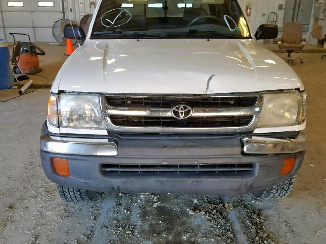 4TASN92N0XZ542188 - 1999 TOYOTA TACOMA XTR WHITE photo 9