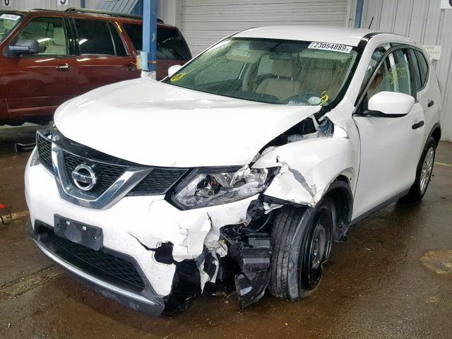 JN8AT2MV1GW132872 - 2016 NISSAN ROGUE S თეთრი ფოტო 2