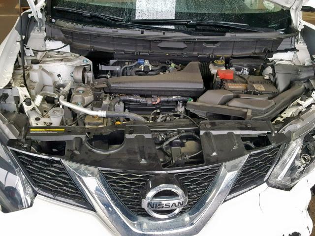 JN8AT2MV1GW132872 - 2016 NISSAN ROGUE S თეთრი ფოტო 7
