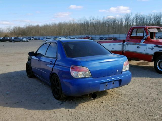 JF1GD29634G510240 - 2004 SUBARU IMPREZA WR BLUE photo 3