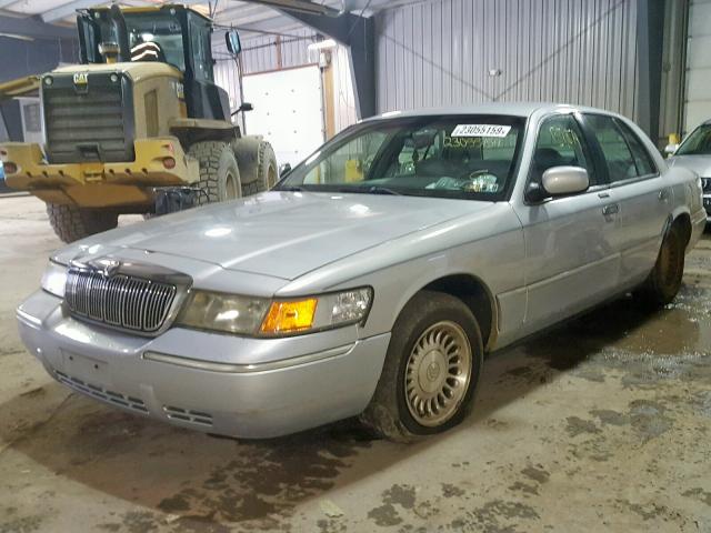 2MEFM75W7WX637139 - 1998 MERCURY GRAND MARQ 银色 照片 2