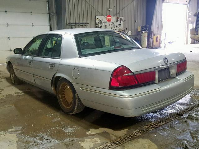 2MEFM75W7WX637139 - 1998 MERCURY GRAND MARQ 银色 照片 3