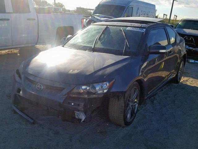 JTKJF5C78B3019236 - 2011 TOYOTA SCION TC BEIGE photo 2