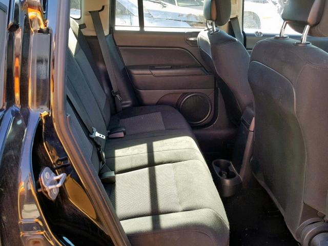 1C4NJCBA8ED844586 - 2014 JEEP COMPASS SP შავი ფოტო 6