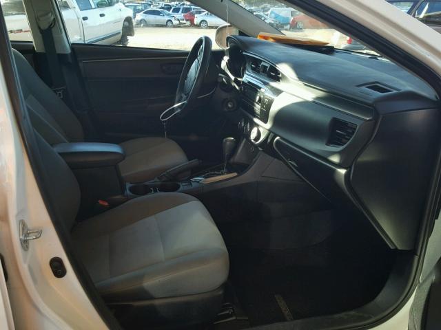 2T1BURHE8EC003615 - 2014 TOYOTA COROLLA L Ağ foto 5