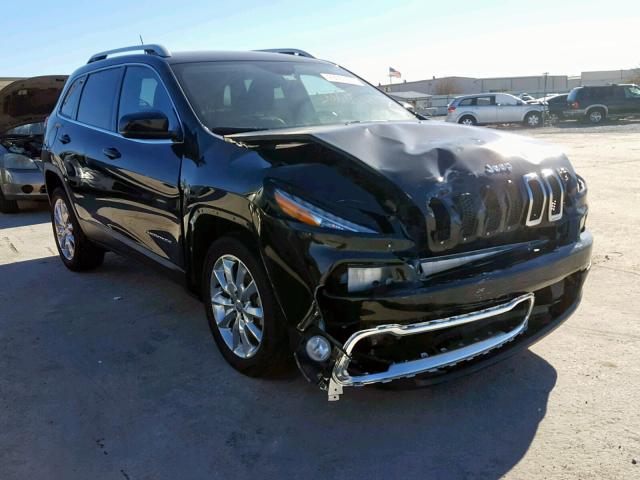 1C4PJLDB0GW110434 - 2016 JEEP CHEROKEE L BLACK photo 1