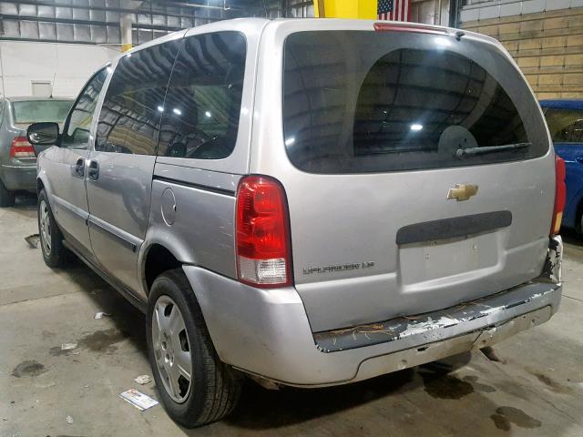 1GNDU23167D148430 - 2007 CHEVROLET UPLANDER L 银色 照片 3