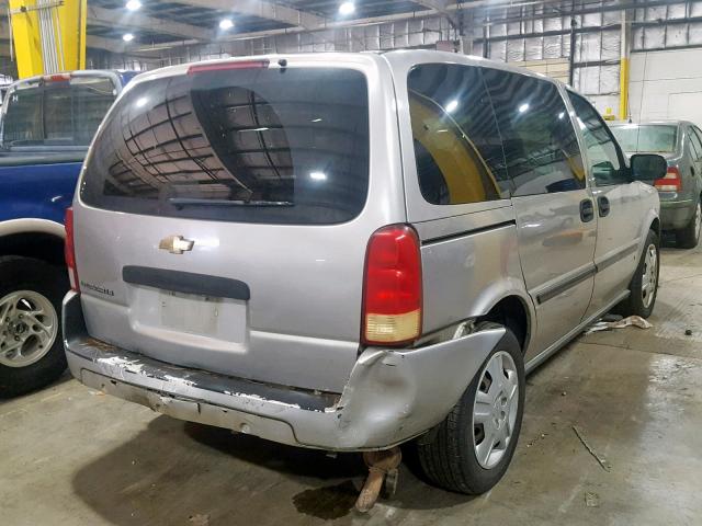 1GNDU23167D148430 - 2007 CHEVROLET UPLANDER L 银色 照片 4