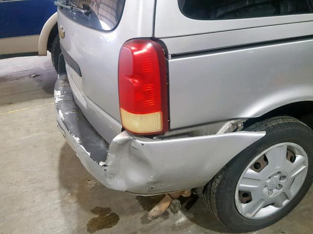 1GNDU23167D148430 - 2007 CHEVROLET UPLANDER L 银色 照片 9
