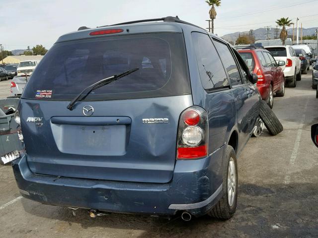 JM3LW28J250546608 - 2005 MAZDA MPV WAGON GRAY photo 4