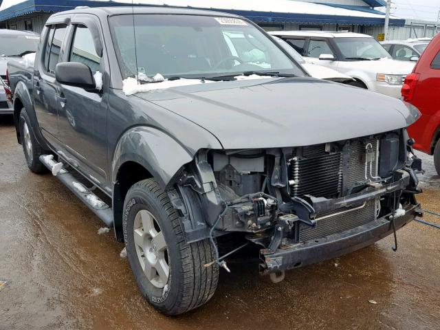 1N6AD07W38C415162 - 2008 NISSAN FRONTIER C GRAY photo 1