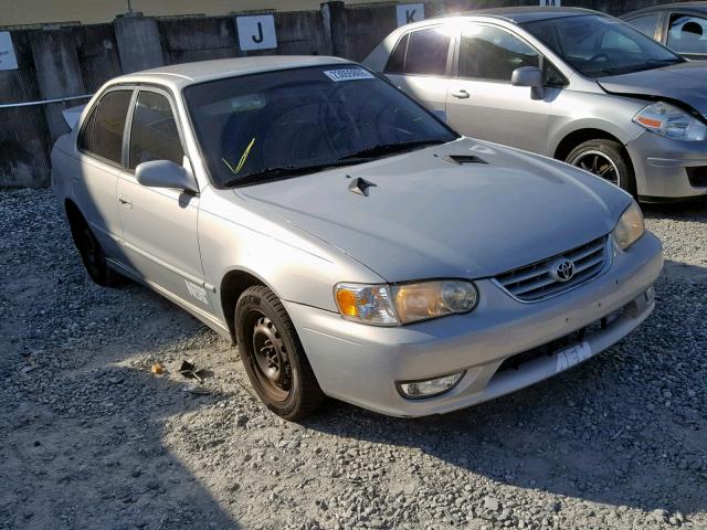 2T1BR12E22C570619 - 2002 TOYOTA COROLLA CE SILVER photo 1