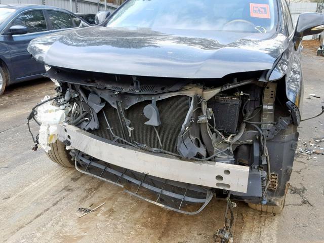 2T2ZK1BA7BC042022 - 2011 LEXUS RX 350 BLACK photo 9