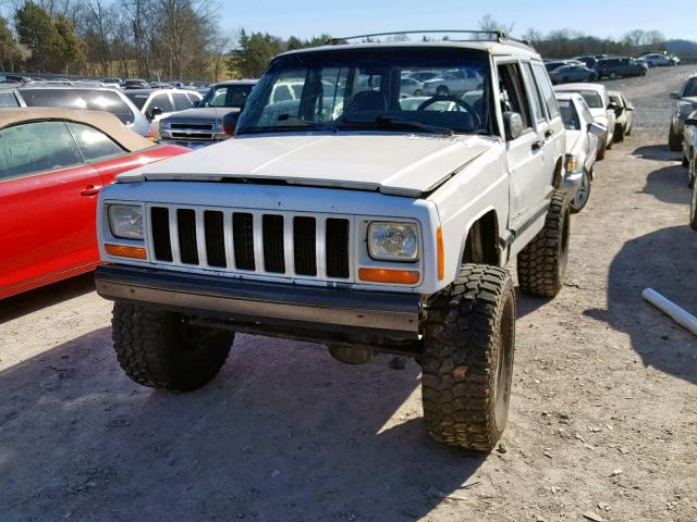 1J4FF68S1XL559285 - 1999 JEEP CHEROKEE WHITE photo 2