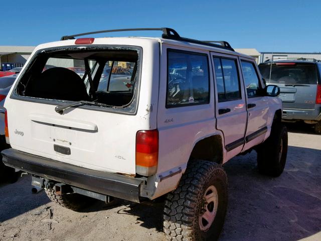 1J4FF68S1XL559285 - 1999 JEEP CHEROKEE WHITE photo 4