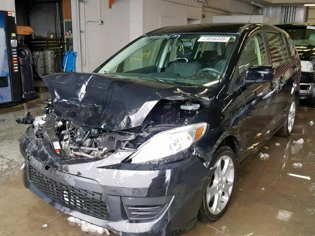 JM1CR2WL8A0372994 - 2010 MAZDA 5 黑色 照片 2