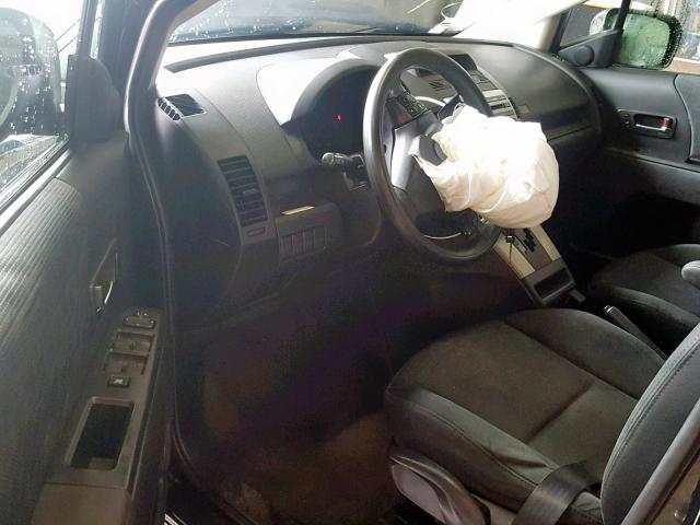 JM1CR2WL8A0372994 - 2010 MAZDA 5 黑色 照片 9