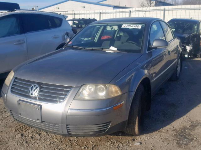 WVWME63B45P024190 - 2005 VOLKSWAGEN PASSAT GL CHARCOAL photo 2