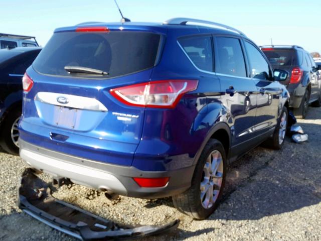 1FMCU9J99EUE53788 - 2014 FORD ESCAPE TIT BLUE photo 4