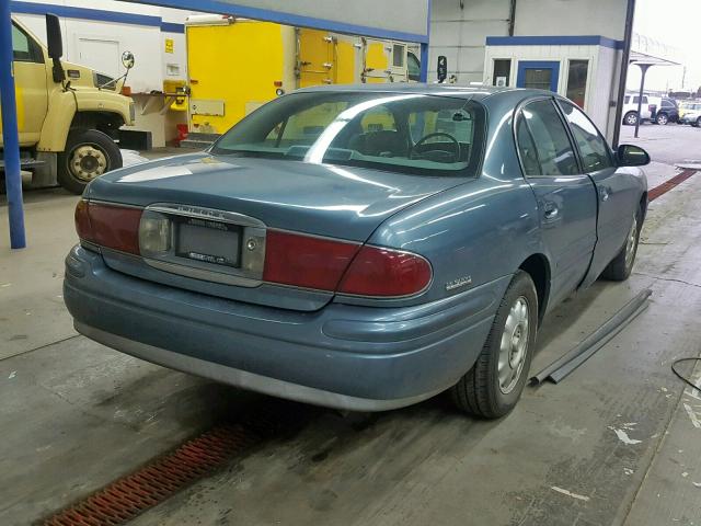 1G4HR54K61U143137 - 2001 BUICK LESABRE LI BLUE photo 4