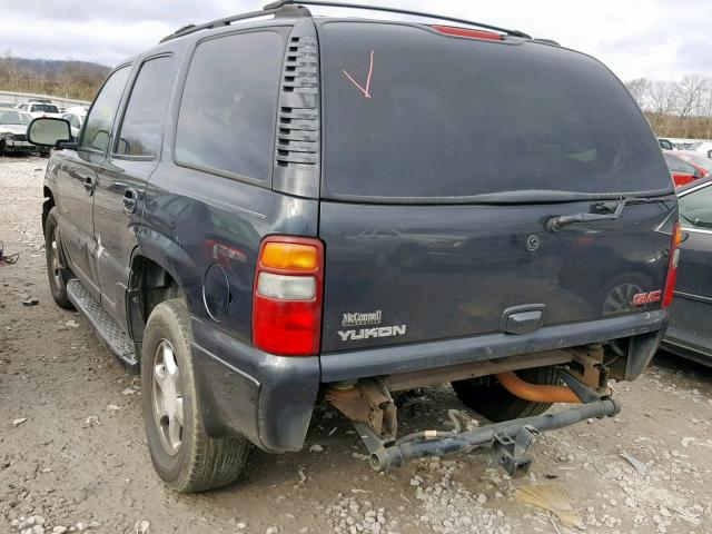 1GKEK63UX3J149553 - 2003 GMC YUKON DENA GRAY photo 3