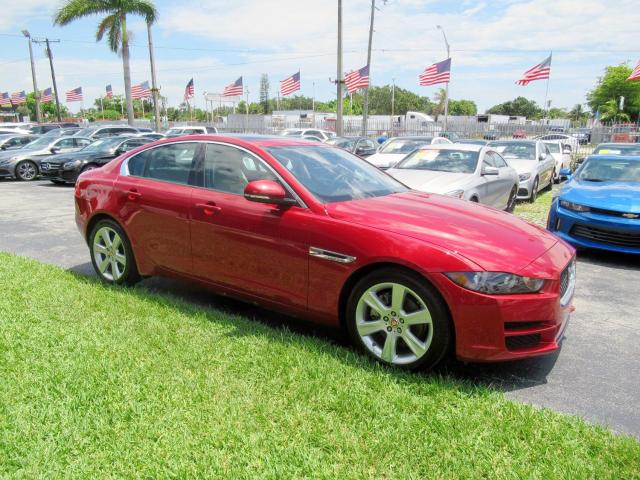 SAJAD4BN7HA977619 - 2017 JAGUAR XE PREMIUM RED photo 1