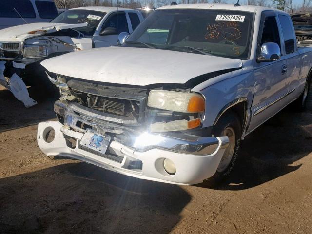 2GTEC19T241267683 - 2004 GMC NEW SIERRA WHITE photo 2