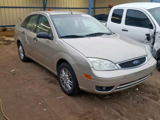 1FAFP34N17W130203 - 2007 FORD FOCUS ZX4 GOLD photo 1