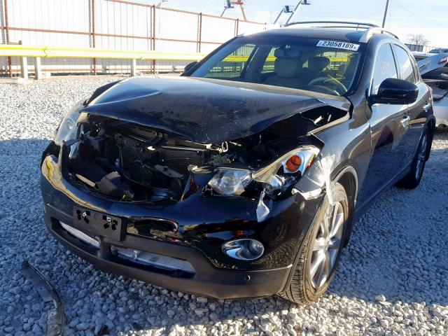 JN1AJ0HP7CM400222 - 2012 INFINITI EX35 BASE BLACK photo 2