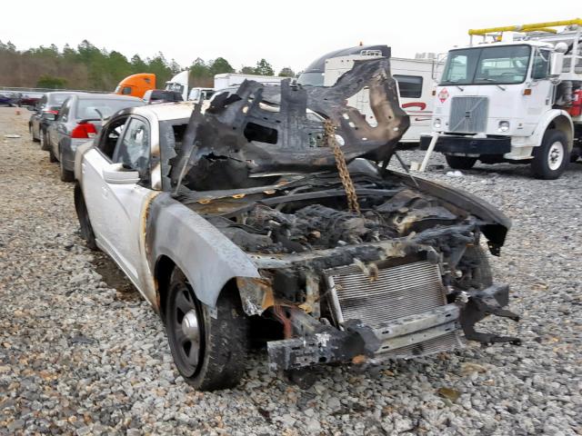 2B3CL1CT2BH587639 - 2011 DODGE CHARGER PO WHITE photo 1